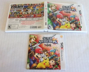 Used Case & Manual Only Super Smash Bros - Nintendo 3DS Free Shipping! - Picture 1 of 1