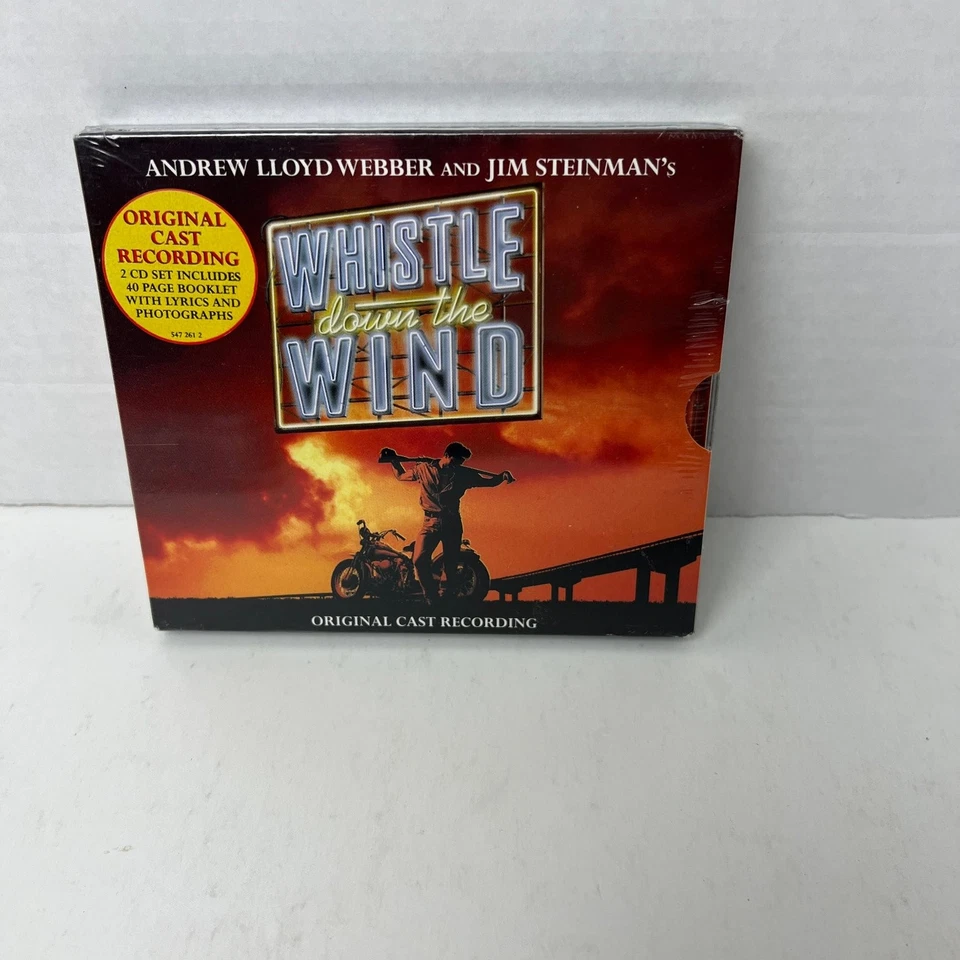 Andrew Lloyd Webber & Jim Steinman Whistle Down The Wind CD 1999 Cast New - Image 1 of 4