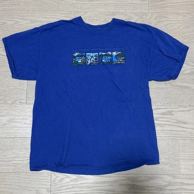 Camiseta azul vintage años 90 Arcadia National Park XL Foto 1 de 4