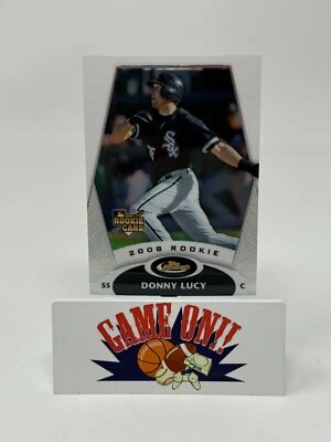 2008 Topps Finest Baseball Donny Lucy Refractor Card #128 - Image 1 of 2