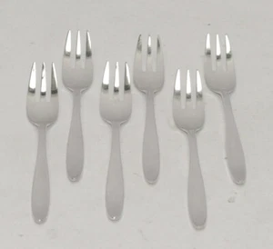 6er Satz Kuchengabeln, Paul Wirths, Modell Roma 800er Silber, 15,8 cm, 194,0 g. - Picture 1 of 5