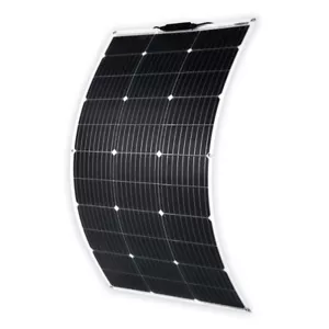 100W Flexible Monocrystalline Solar Panel 12V Lightweight Ultra Bendable OffGrid - Picture 1 of 12