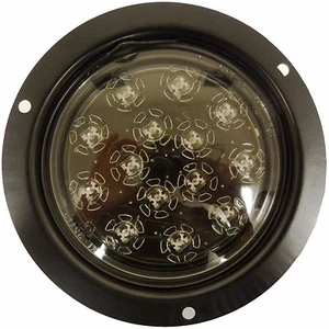 Remolque para camión jeep 2 luces traseras rojas de 4" con lente transparente garantía de por vida - Imagen 1 de 2