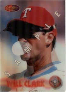 1994 Sportflics 2000 Rookie & Traded Sample #1 Will Clark Texas Rangers