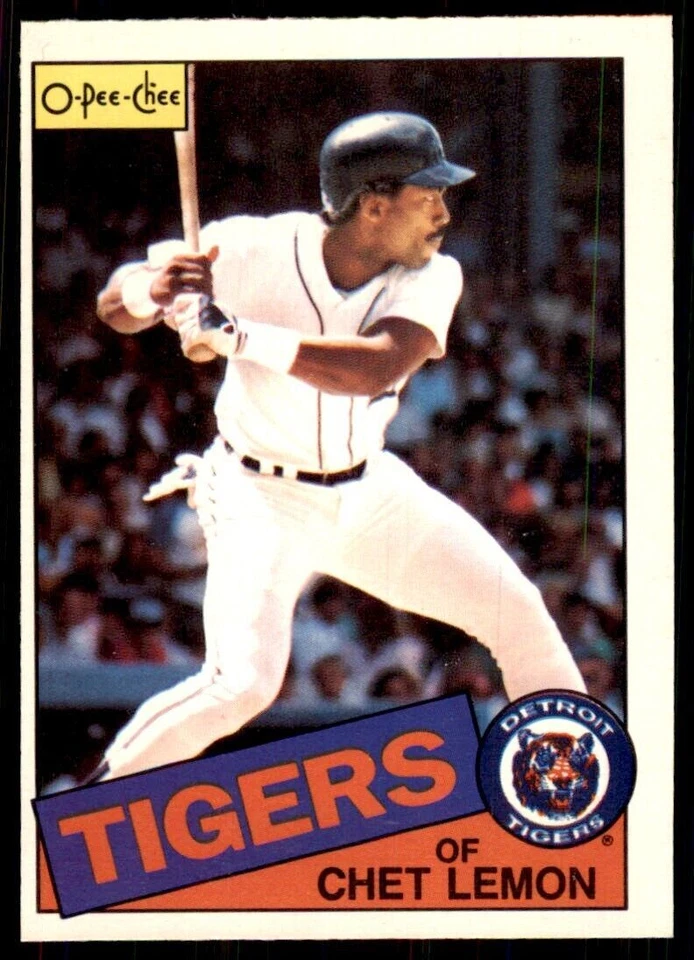 1985 O-Pee-Chee Chet Lemon Baseball Cards #20 - Image 1 of 2