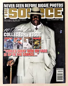 The Source Magazine #207 February 2007 Collectors Issue Biggie Smalls B.I.G. - Foto 1 di 3