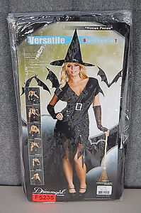 Dreamgirl Hocus Pocus Versitile 6 IN 1  Women's Halloween Costume F5235