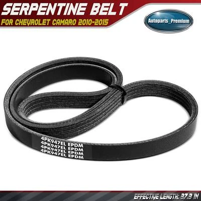 Cinturón serpentino aire acondicionado 37,3 pulgadas para Chevrolet Camaro 2010-2015 12610783 Foto 1 de 4
