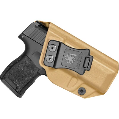 Amberide IWB/OWB KYDEX Holster Fit:Sig Sauer P365/P365 SAS W or W/O Manual - Image 1 of 4