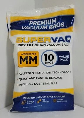 10 Vacuum Bags for Eureka Style MM Canister - Image 1 of 3