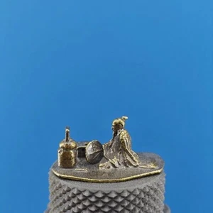 cobre bonsai suiseki micro paisaje decoración: fiesta del té - Imagen 1 de 9