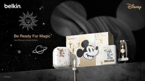 au limited Disny Belkin Star Mickey Geschenkbox Handy Akku Aufbewahrungstasche Japan - Bild 1 von 1