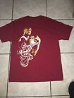 Nba Miami Heat Mens T Shirt Sz 2Xl Dwade Bootleg Red Used