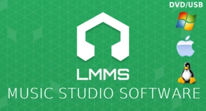 LMMS Music Studio - Beats Maker - Win/Mac/Linux - KOSTENLOSER VERSAND - DVD/CD ROM - Bild 1 von 8