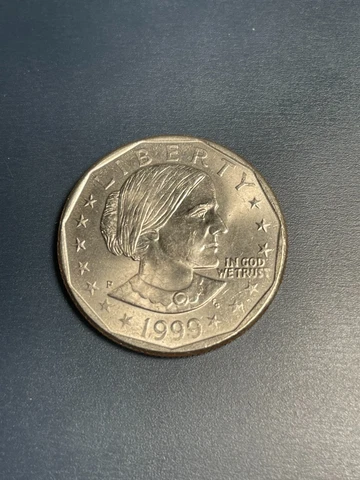 1999 P Susan B Anthony Dollar **Free Shipping** Cover