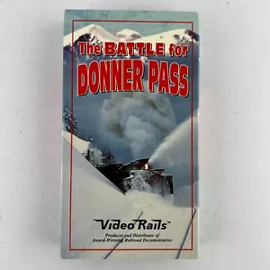 The Battle For Donner Pass VHS Video Tape - Picture 1 of 2