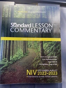 Standard Lesson Comm Ser.: NIV® Lot of 3Large Print Edition Christmas Gift - Picture 1 of 5