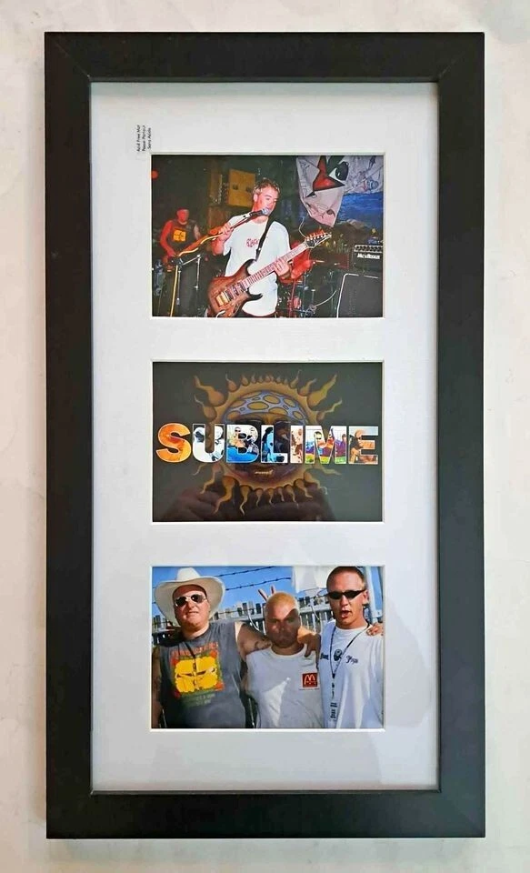 Sublime Glass Front & Framed  12in x 22in - Image 1 of 1