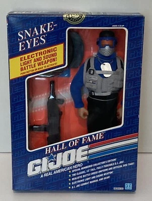 Juego de figuras de acción GI Joe Hasbro 1991 Salón de la Fama Ojos de serpiente NUEVO Foto 1 de 4