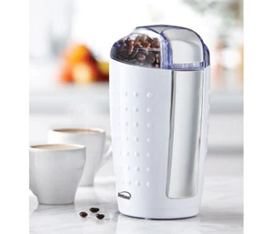 BRENTWOOD Coffee and Spice Grinder CG-158W 4oz White NEW IN BOX - Picture 1 of 3