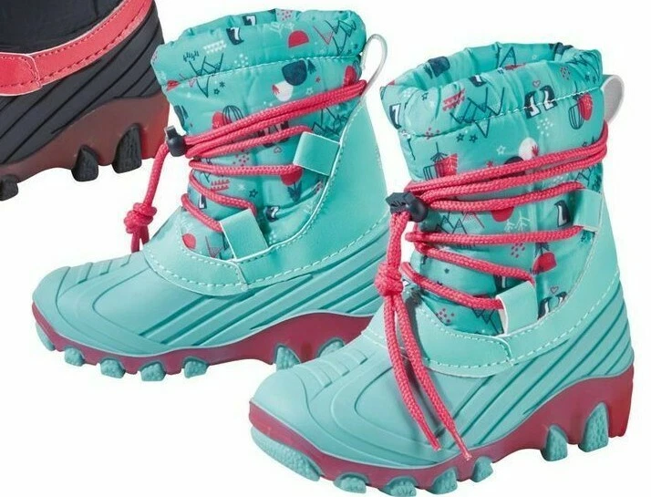 Lupilu Mädchen Jungen Winterstiefel Kinderstiefel Schuhe Winterschuhe Türkis 28 - Bild 1 von 1