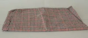 Antique Lancaster County PA Red, White & Blue Linen Bag Sewing Quilt Scrap - Picture 1 of 2