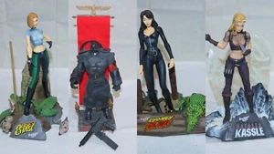 Figuras de acción DANGER GIRL | (x4) Abbey Major Maxim Kassle Sydney McFarlane - Imagen 1 de 20