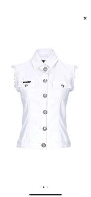 PHILIPP PLEINDenim Outerwear M (INT) - Blanco Foto 1 de 4