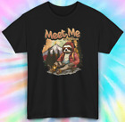 Sloth Camping Graphic Tee | "Meet Me in the Woods" | S-5XL
