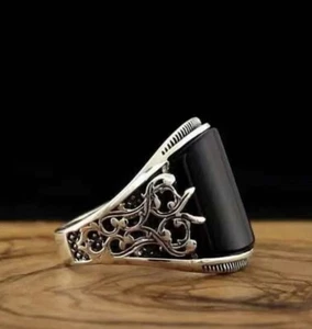 silver ring for MEN. it is a blessed match for a cool outing. Fear it. Take Care - Picture 1 of 2