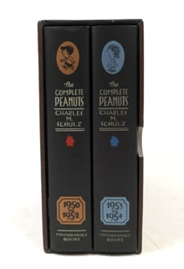 The Complete Peanuts 1950-1954: Gift Box Set Charles M Schulz Hardcover Lot - Picture 1 of 4