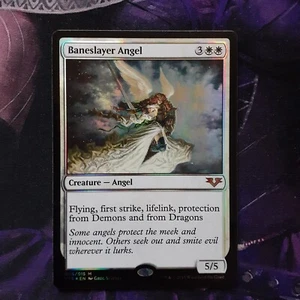 Foil Baneslayer Angel MTG NM Near Mint V15 From the Vault: Angels - Picture 1 of 1
