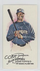 2008 Topps Allen & Ginter's Mini No Number Back Mike Cameron #314