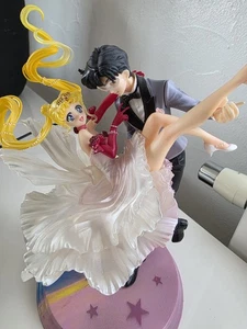 Sailor Moon Tanzpaar Tuxedo Mask Usagi Figur Figure Sailer Bunny Mamory Statue - Bild 1 von 21
