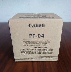 Canon Druckkopf Druckkopf PF-04 3630B001 schwarz Drucker Tintenstrahl NEU Japan - Bild 1 von 1