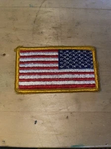 Aufnäher amerikanische Flagge umgekehrt - USA USA rechte Schulter (aufbügeln oder aufnähen) - Bild 1 von 2