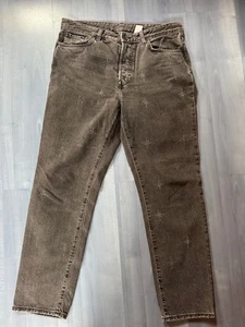 Jeans mit Strassteinchen Sterne für Damen, Fb. grau, Gr. 44 - NEU - Bild 1 von 4