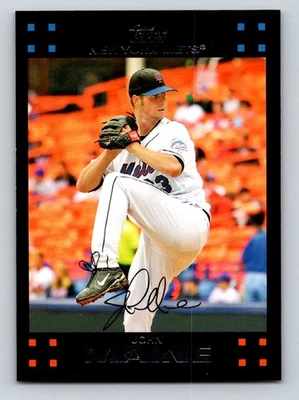 2007 Topps #484 John Maine New York Mets - Image 1 of 2