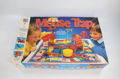 Vintage 1980s Mouse Trap Board Game by MB Games – Complete Classic Family Game - Image 1 of 4
