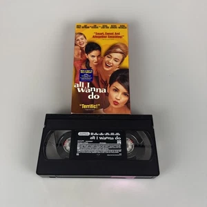 All I Wanna Do VHS, 2000 Comedy Kirsten Dunst High-school Tested Movie Great - Imagen 1 de 3