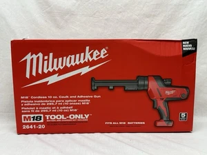 Milwaukee Caulk Gun M18 10 oz 18 Volt Cordless Adhesive 18V 2641-20 NEW IN BOX - Picture 1 of 13