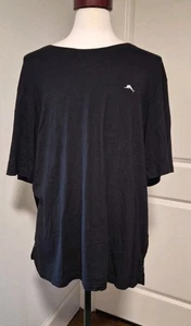 Camiseta negra Tommy Bahama talla XXL - Imagen 1 de 4
