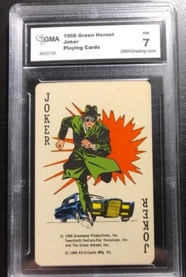 GMA 7 Bruce Lee & Van Williams 1966 Green Hornet Joker Playing Card Rare - Image 1 of 4