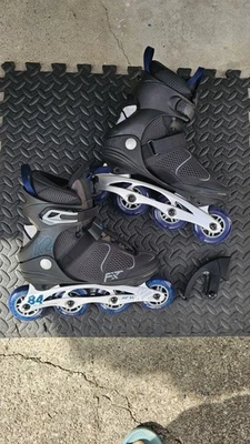 K2 Skates F.I.T. 84 BOA Inline Skate 30G0615.1.1.085 Men's Gray/Blue Sz 8.5 NEW - Image 1 of 4