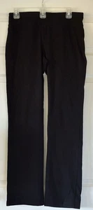 Gap Women’s True Black Compression Athletic Athleisure Yoga Pants - Medium EUC - Picture 1 of 5