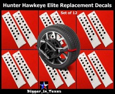 Hunter Engineering Alignment Elite Target Sticker 128-1395-3 Genuine Set Of 4