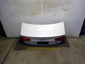 TRUNK LID Audi A4 2013 13 2014 14 2015 15 2016 16 White 1355128 - Picture 1 of 12