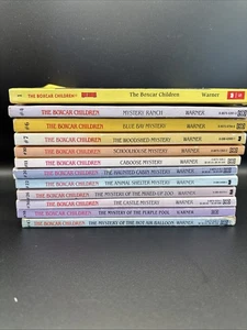 Lot of 12 of The Boxcar Children Gertrude Warner Chapter Books RANDOM MIX SET - Bild 1 von 14