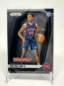 Monopoly Panini Prizm 2024-25 - Ron Holland II #66 (RC) - Imagen 1 de 2