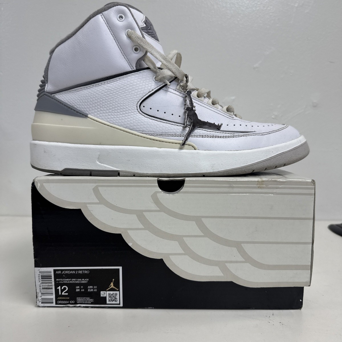 シューズ(男性用) Nike Air Jordan 2 White Cement 29cm Buy Air Jordan 2 Retro 'White Cement' - DR8884 100 | GOAT